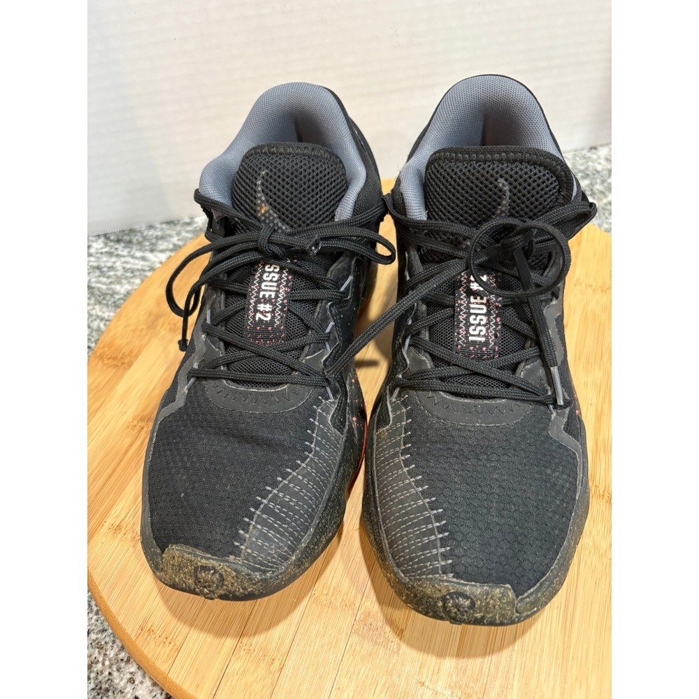 Adidas Don Issue‎ 2.0 J Youth Basketball Sneakers Black Red Athletic Shoes